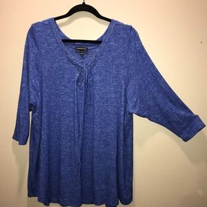 Super Super soft lace up sweater